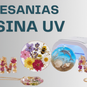 CURSO ARTESANIAS CON RESINA UV